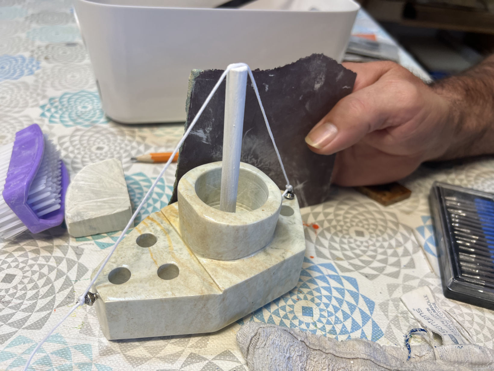 Arbeits- und Ergotherapie Werkstatt der Klinik