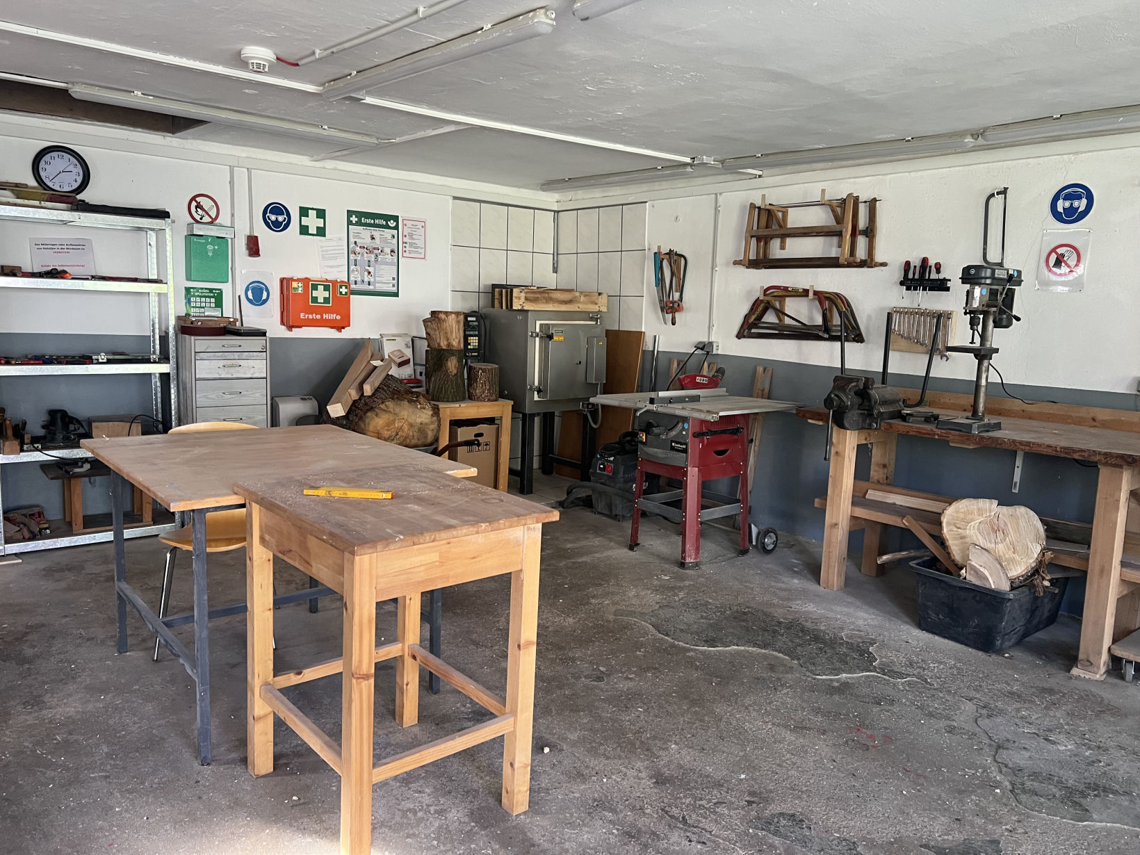 Arbeits- und Ergotherapie Werkstatt der Klinik