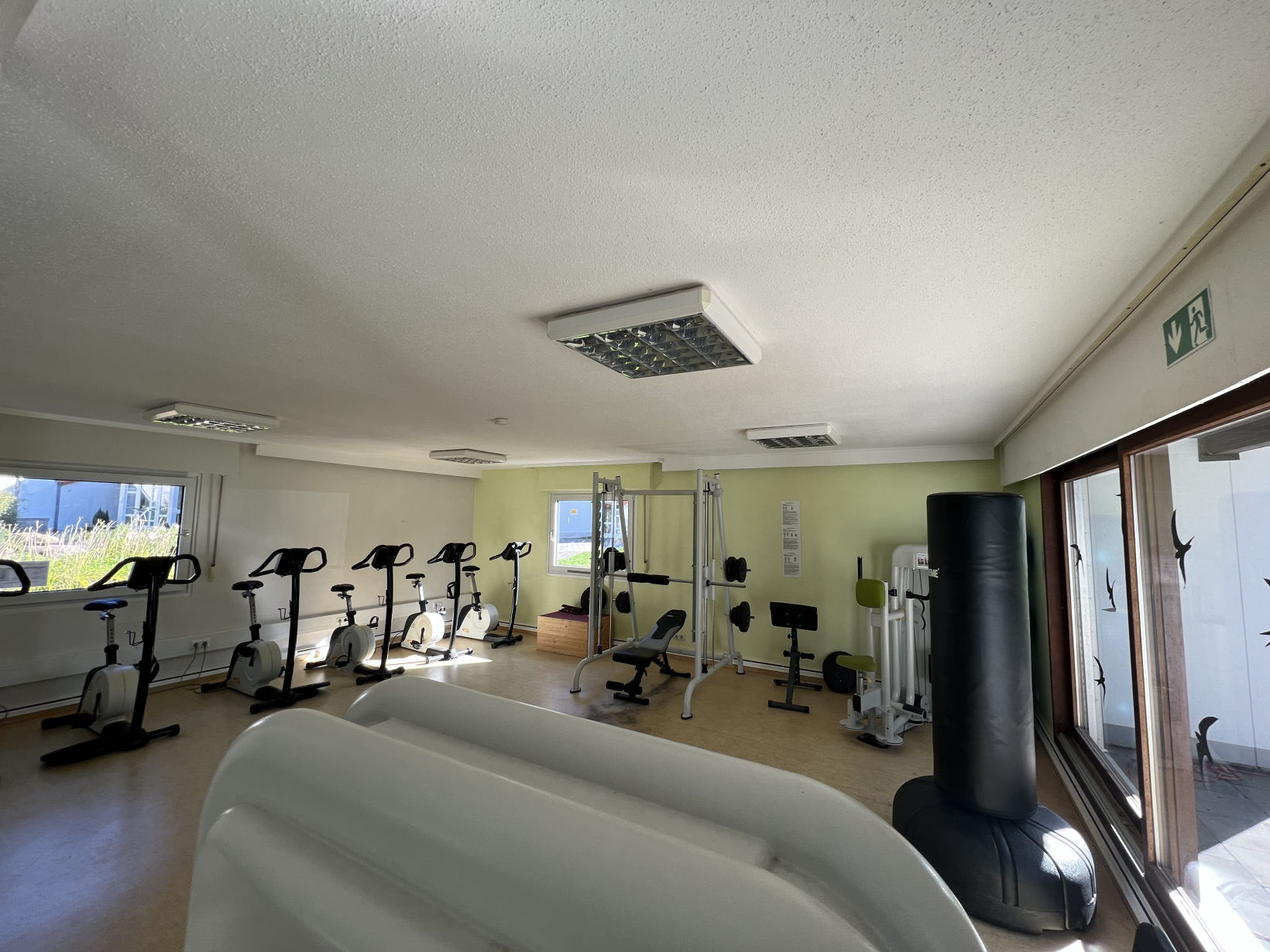 Trainings und Fitnessraum der Klink
