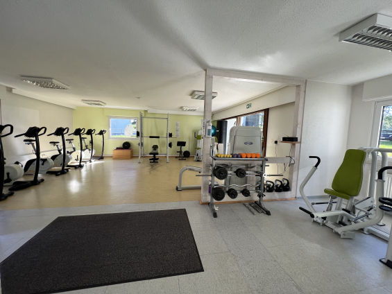 Trainings und Fitnessraum der Klink