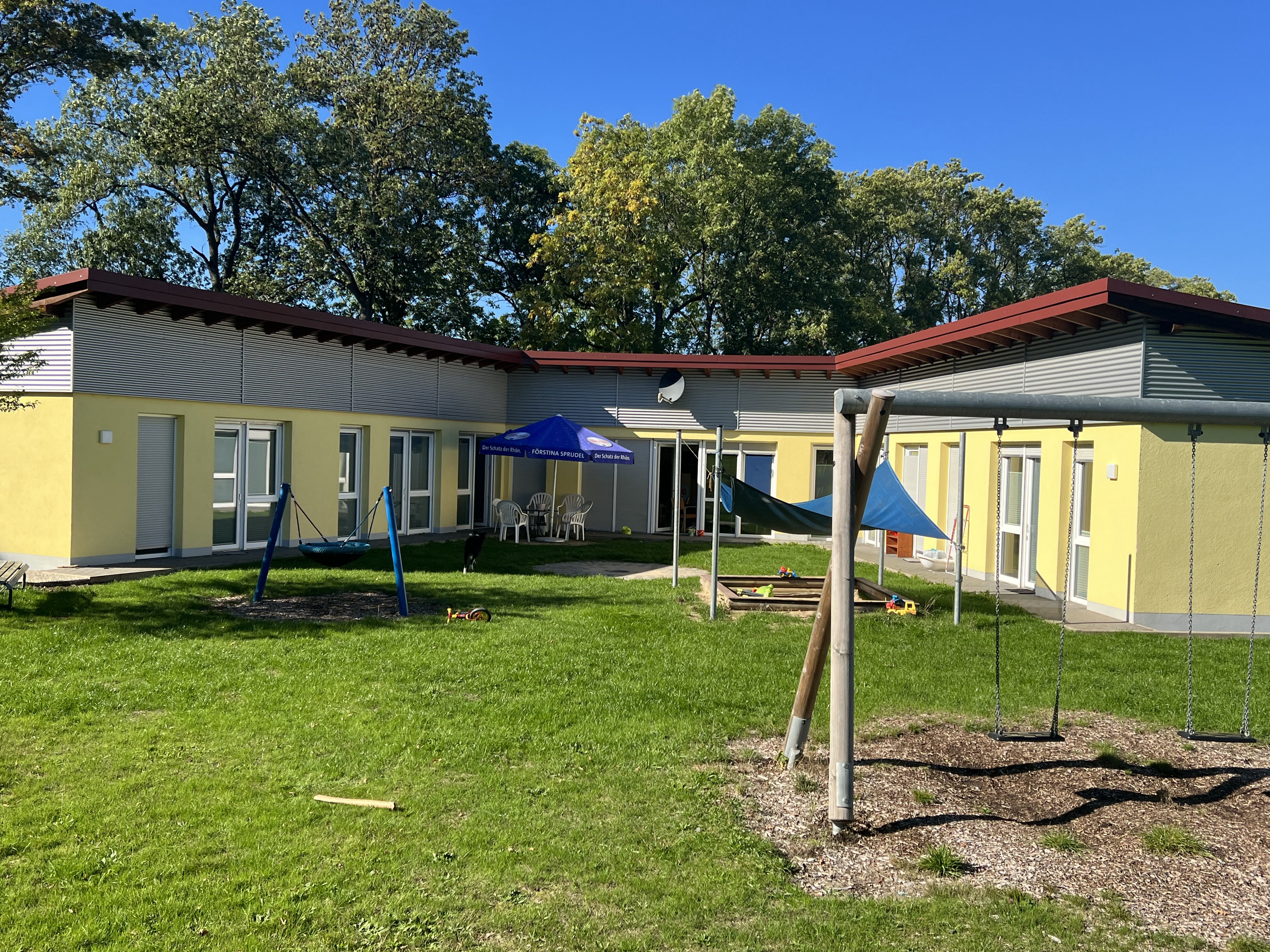 Kinderspielplatz im Außenbereich