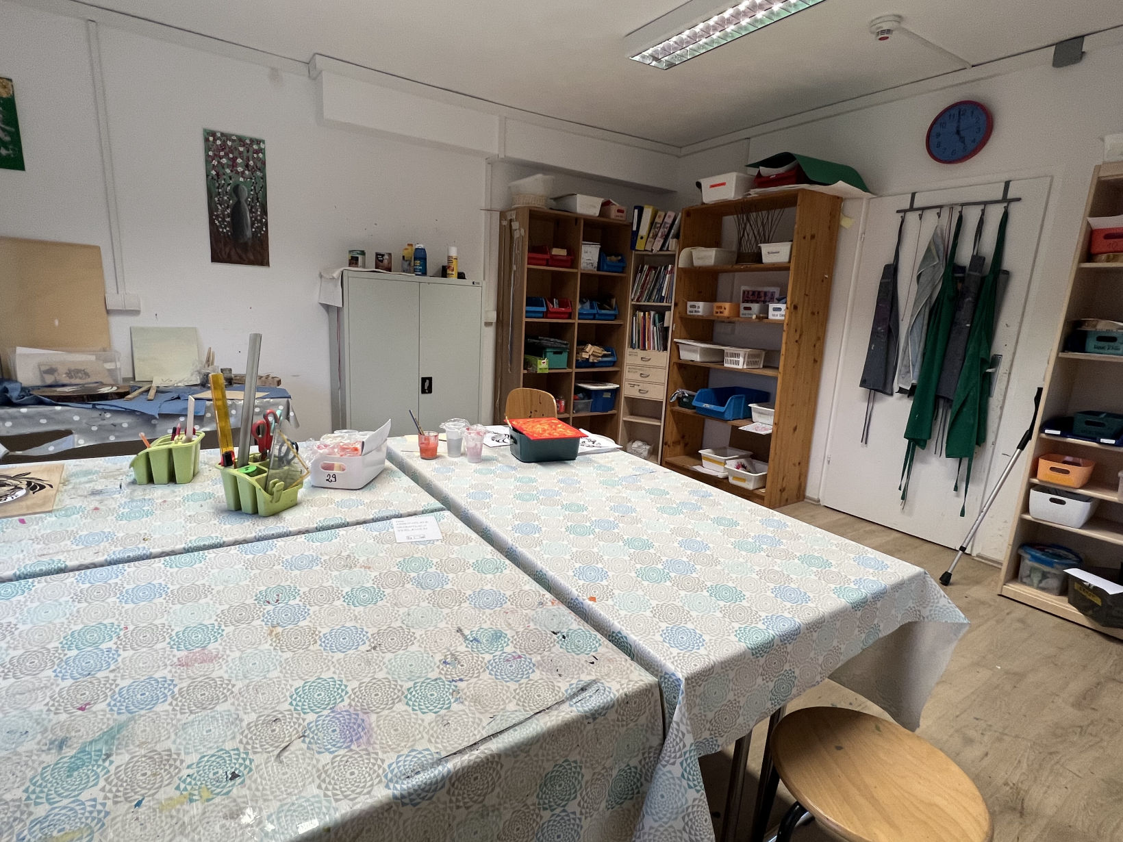 Arbeits- und Ergotherapie Werkstatt der Klinik