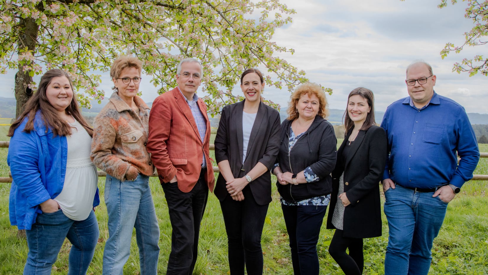 Gruppenfoto der Klinikleitung